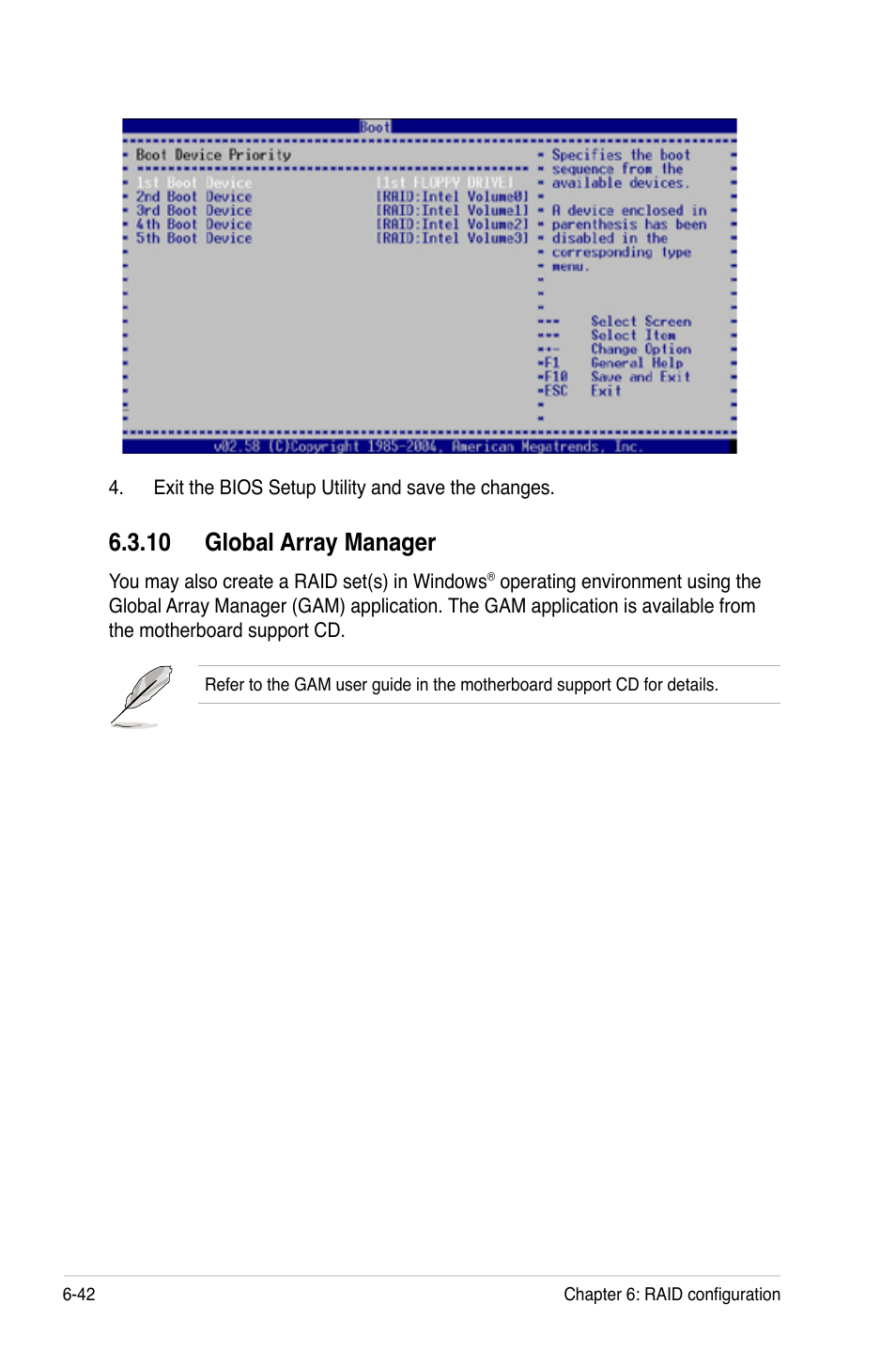 10 global array manager, 10 global array manager -42 | Asus TS300-E5 User Manual | Page 168 / 218