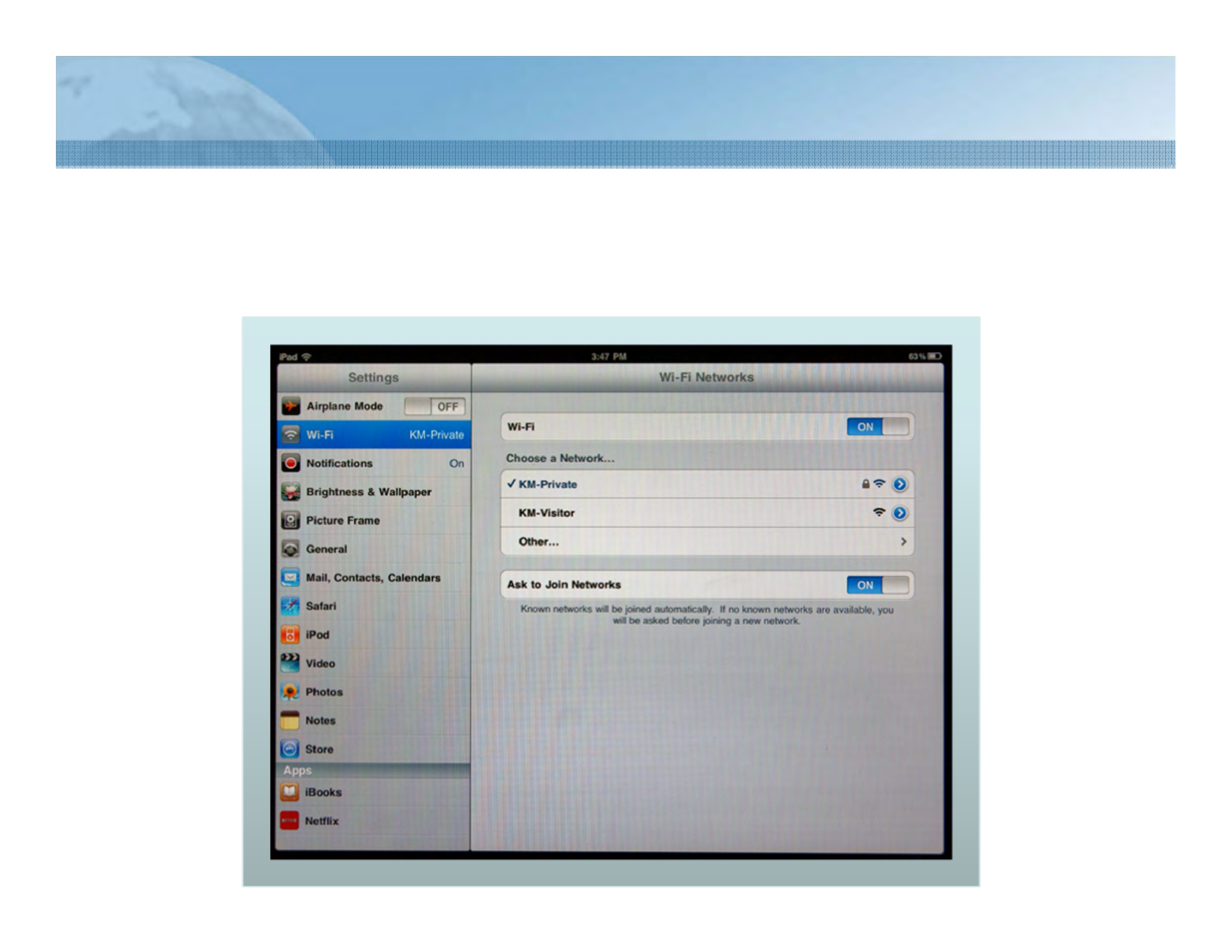 2 connect to a wi-fi network (3/3) | Konica Minolta PageScope Mobile User Manual | Page 68 / 69