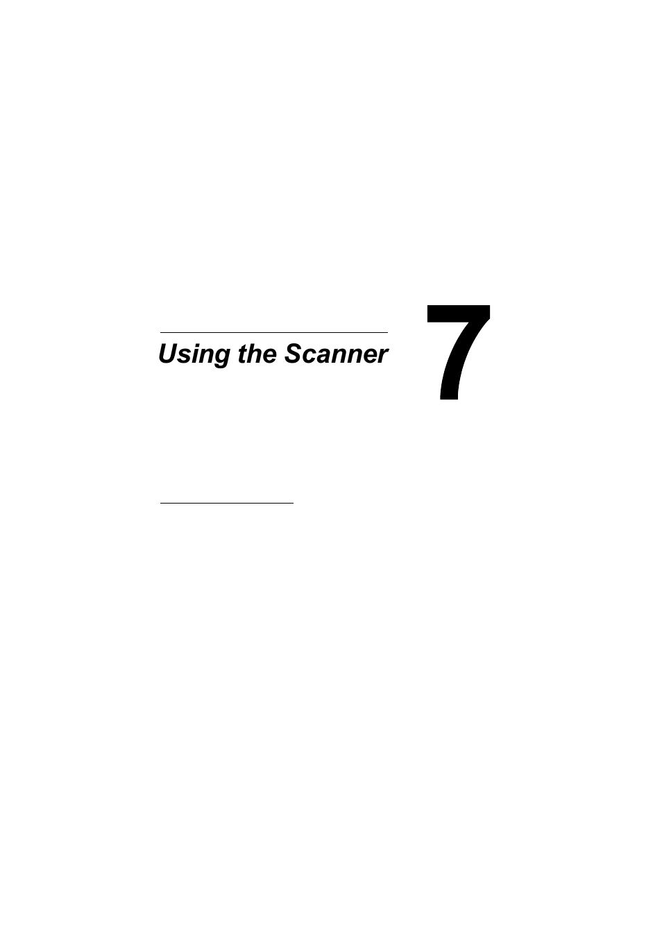 Using the scanner, 7 using, Scanner | Chapter 7, “using the scanner | Konica Minolta Magicolor 2490MF User Manual | Page 107 / 214