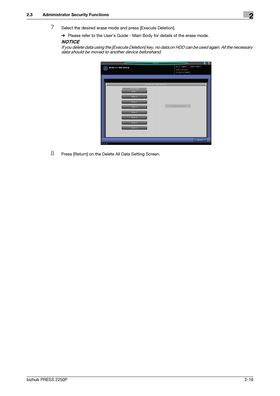 Konica Minolta bizhub PRESS 2250P User Manual | Page 26 / 57