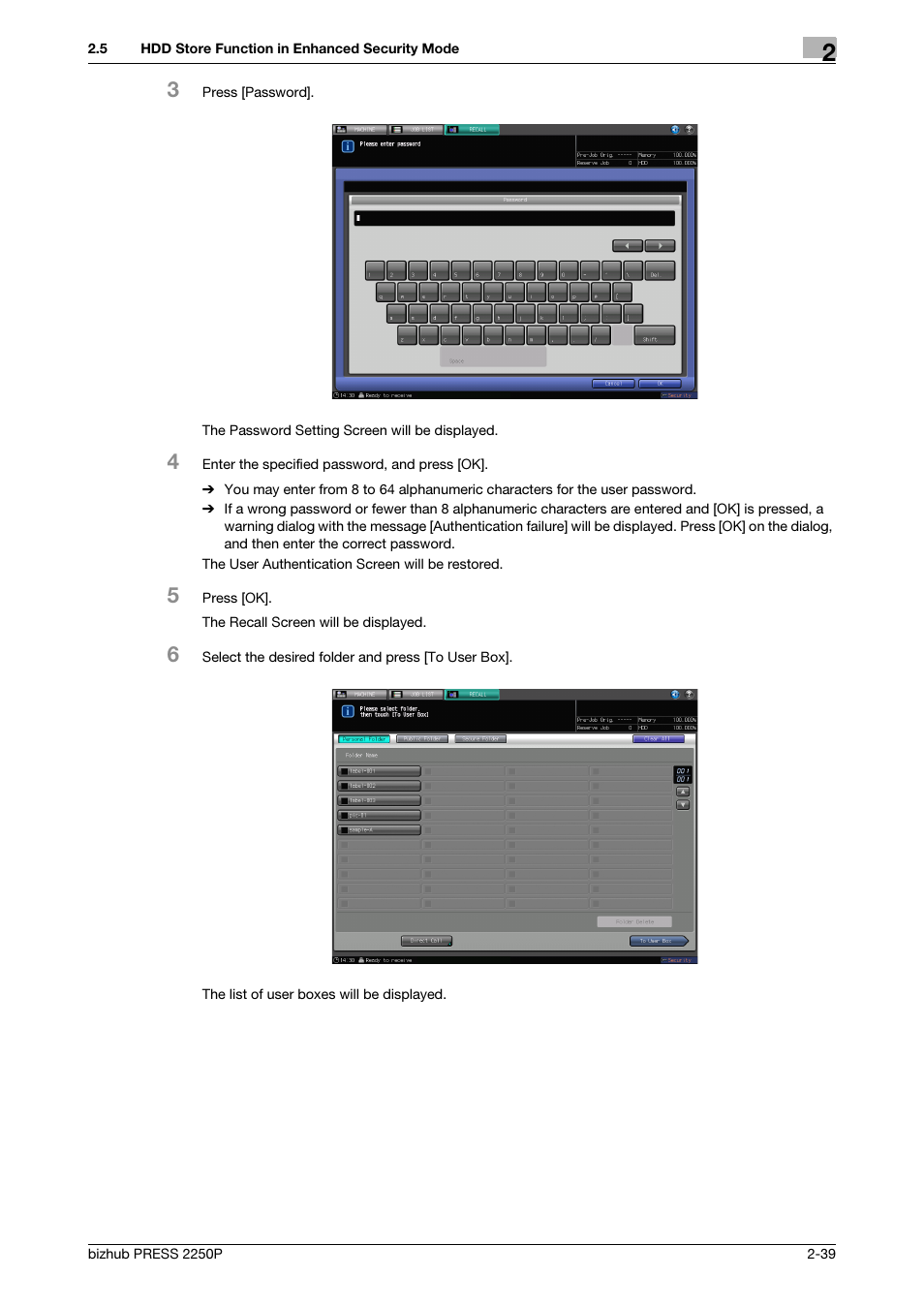 Konica Minolta bizhub PRESS 2250P User Manual | Page 46 / 57