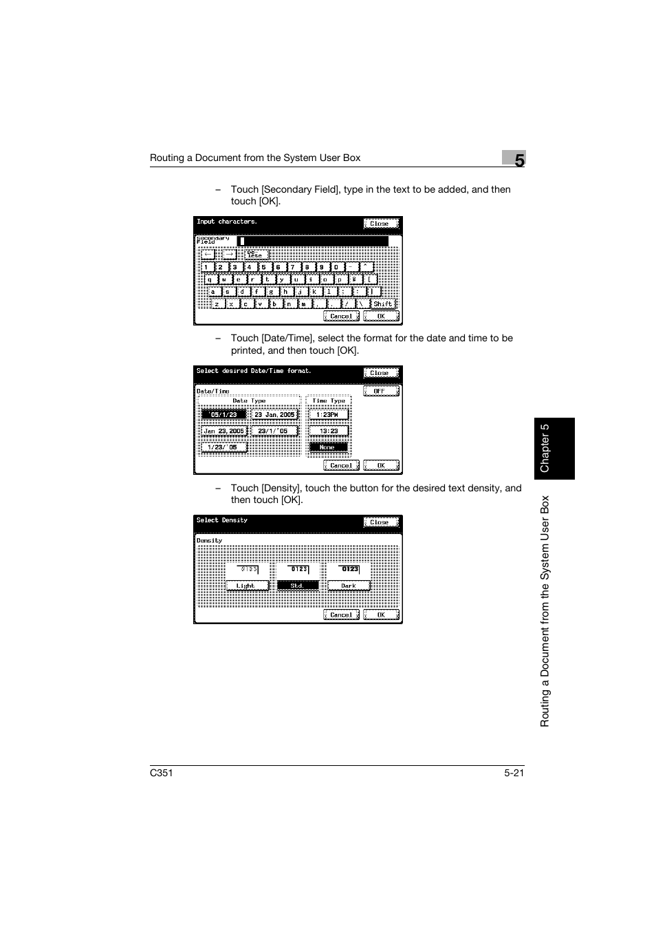 Konica Minolta BIZHUB C351 User Manual | Page 124 / 194