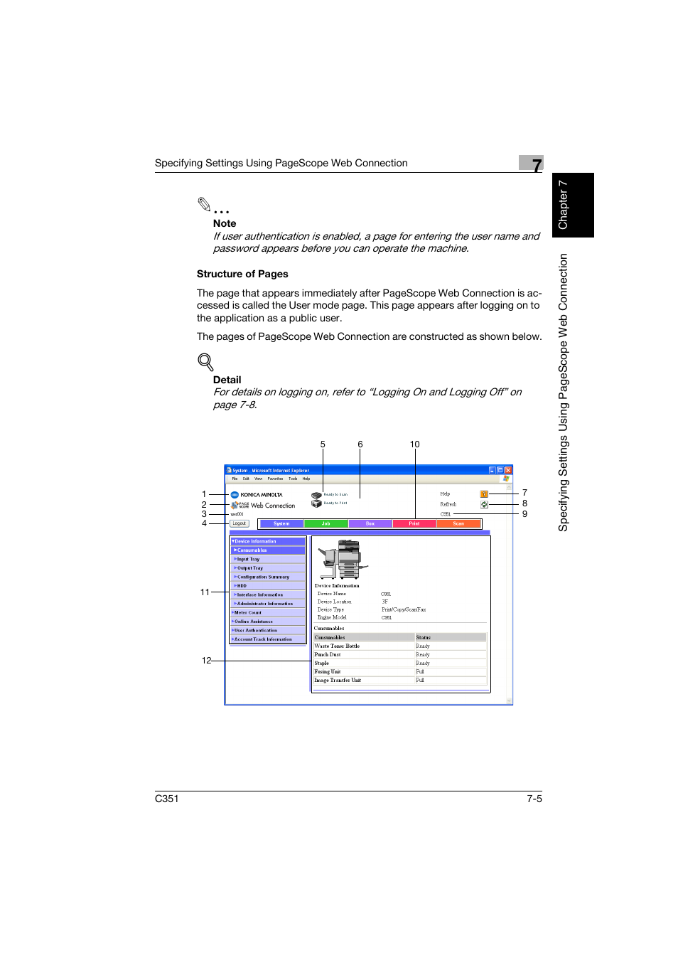 Konica Minolta BIZHUB C351 User Manual | Page 158 / 194