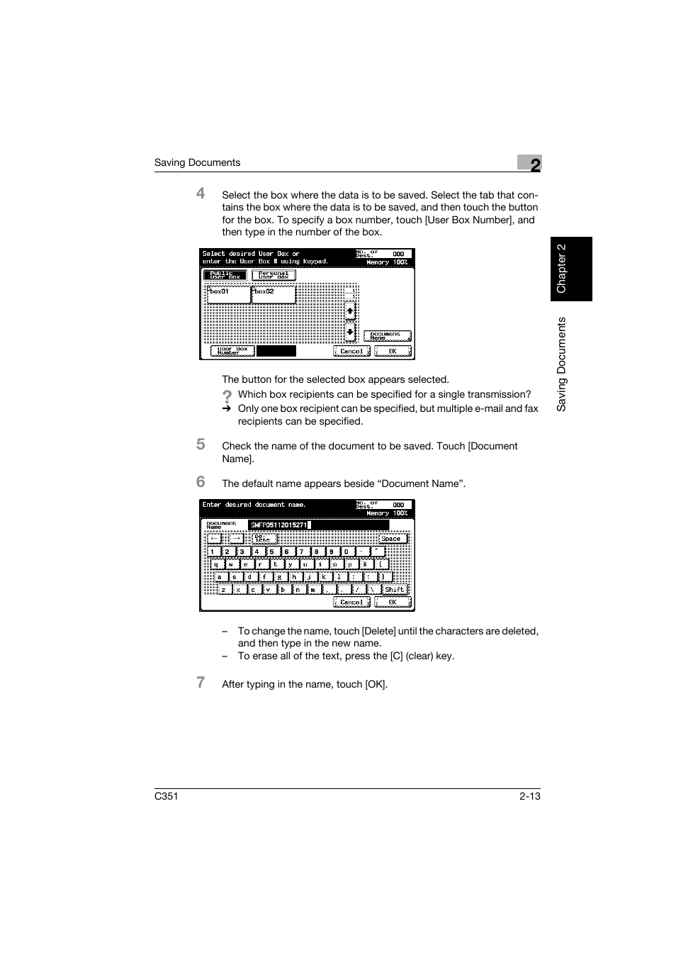 Konica Minolta BIZHUB C351 User Manual | Page 36 / 194
