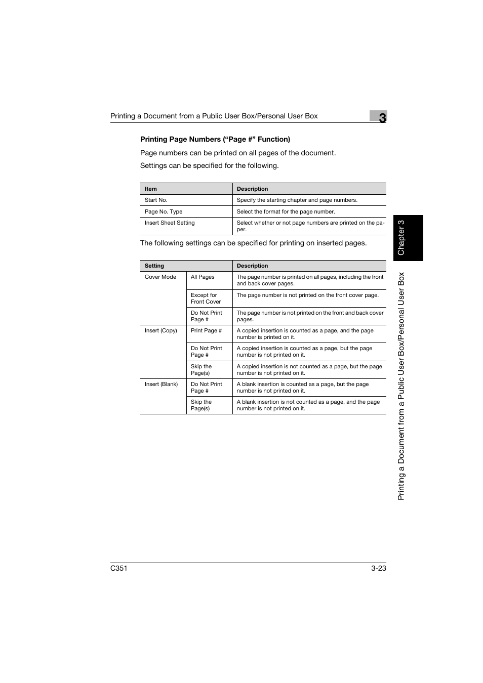 Konica Minolta BIZHUB C351 User Manual | Page 60 / 194