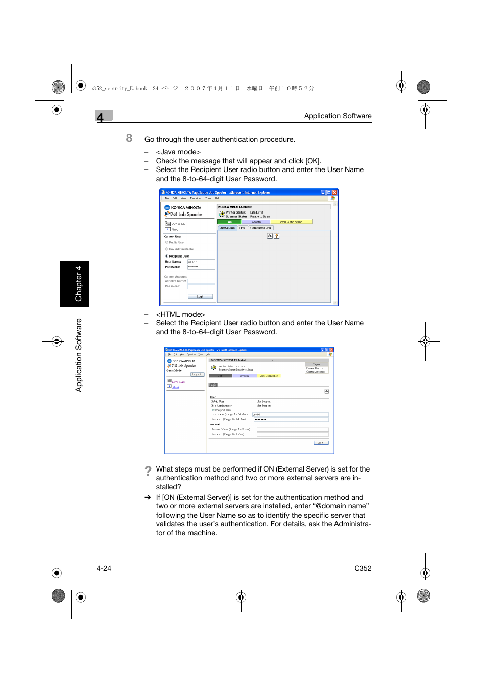 Konica Minolta bizhub C352 User Manual | Page 179 / 188
