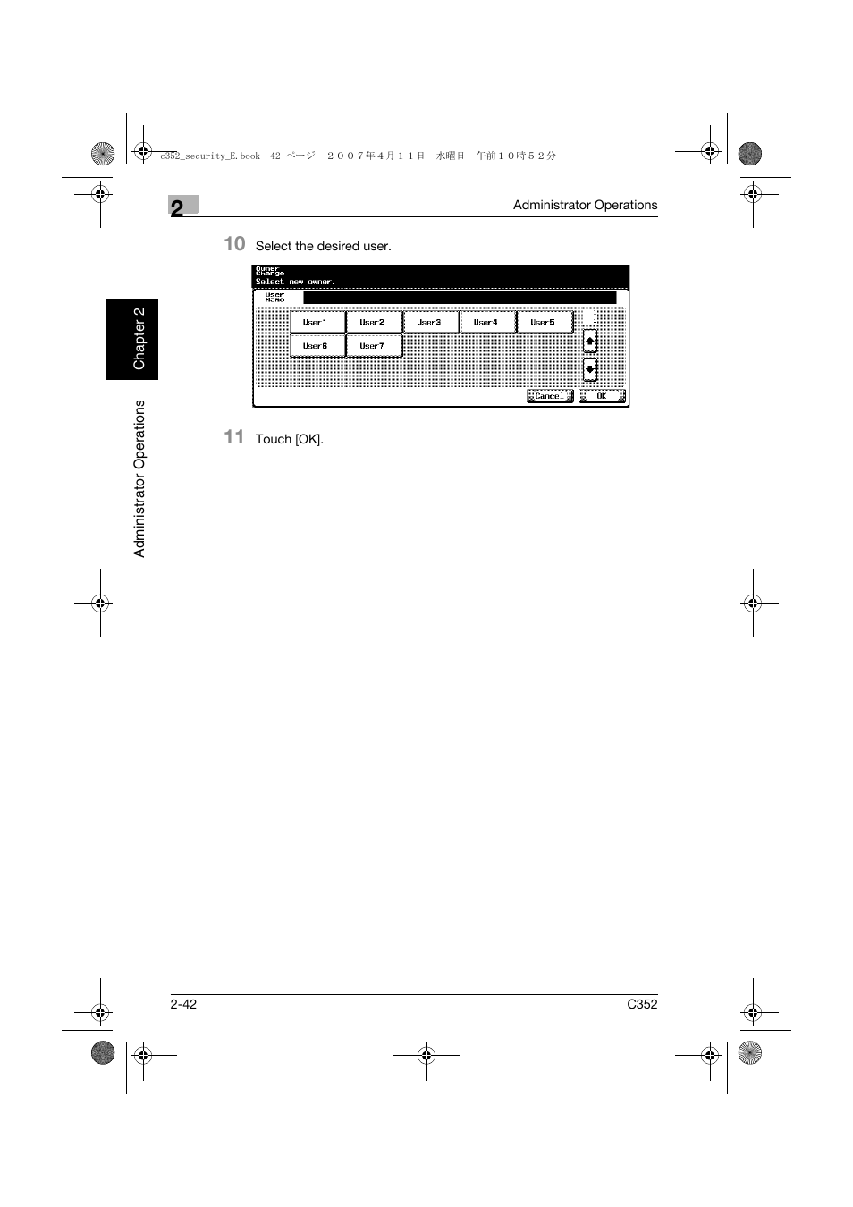 Konica Minolta bizhub C352 User Manual | Page 61 / 188