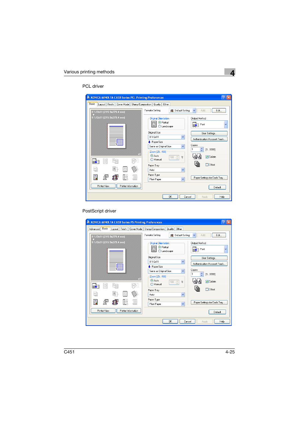 Konica Minolta bizhub C451 User Manual | Page 142 / 432