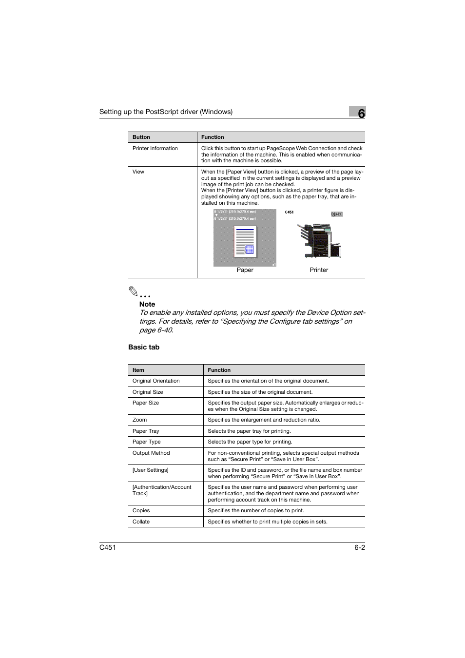 Basic tab, Basic tab -2 | Konica Minolta bizhub C451 User Manual | Page 197 / 432