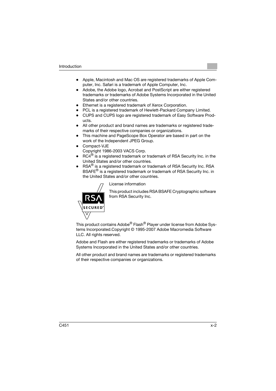 Konica Minolta bizhub C451 User Manual | Page 3 / 432