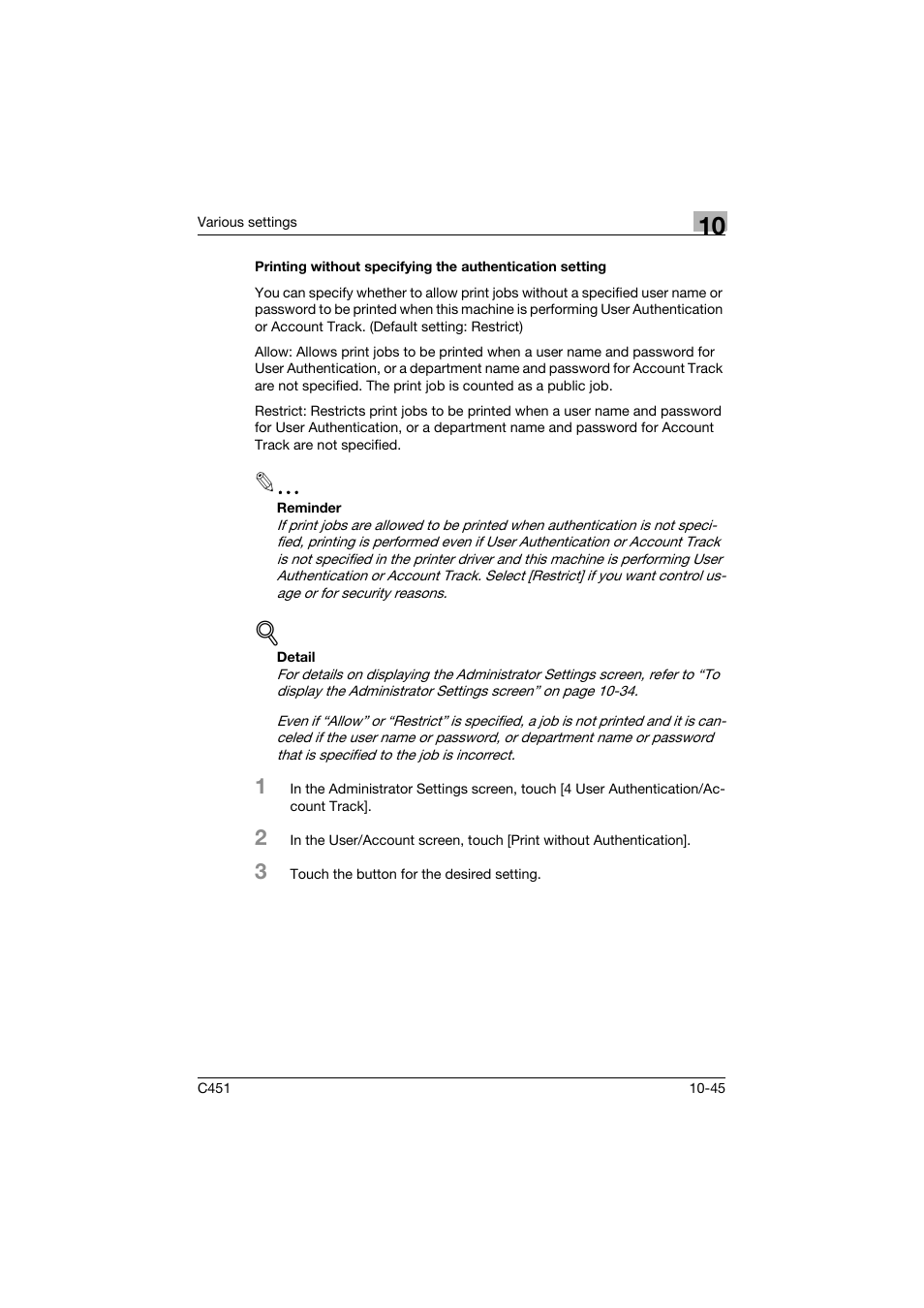 Konica Minolta bizhub C451 User Manual | Page 401 / 432