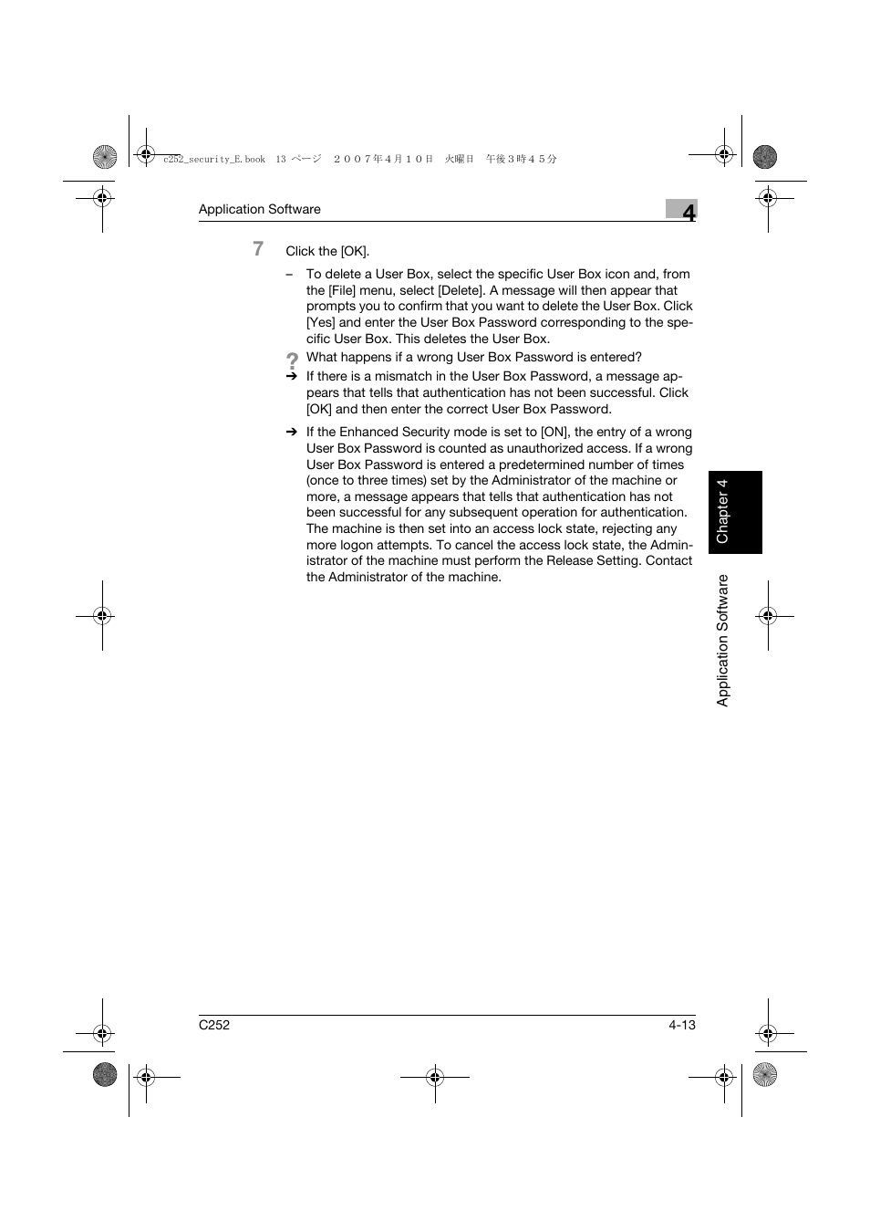 Konica Minolta BIZHUB C252 User Manual | Page 168 / 188