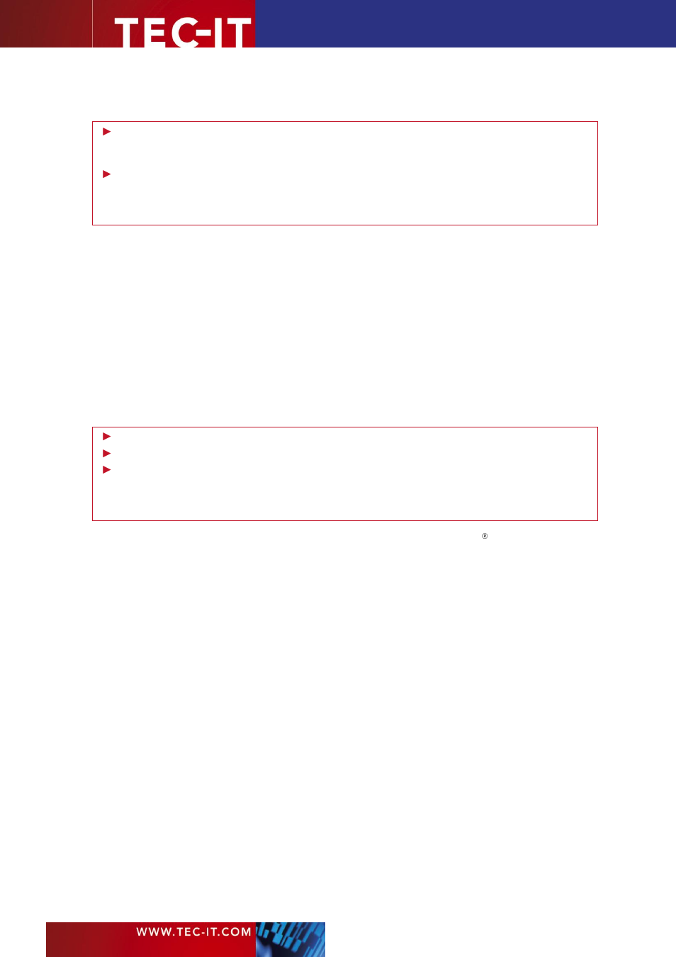 B.8 barcode vector graphics, B.9 code examples for barcode optimization | Konica Minolta Darwin VDP Software User Manual | Page 85 / 92