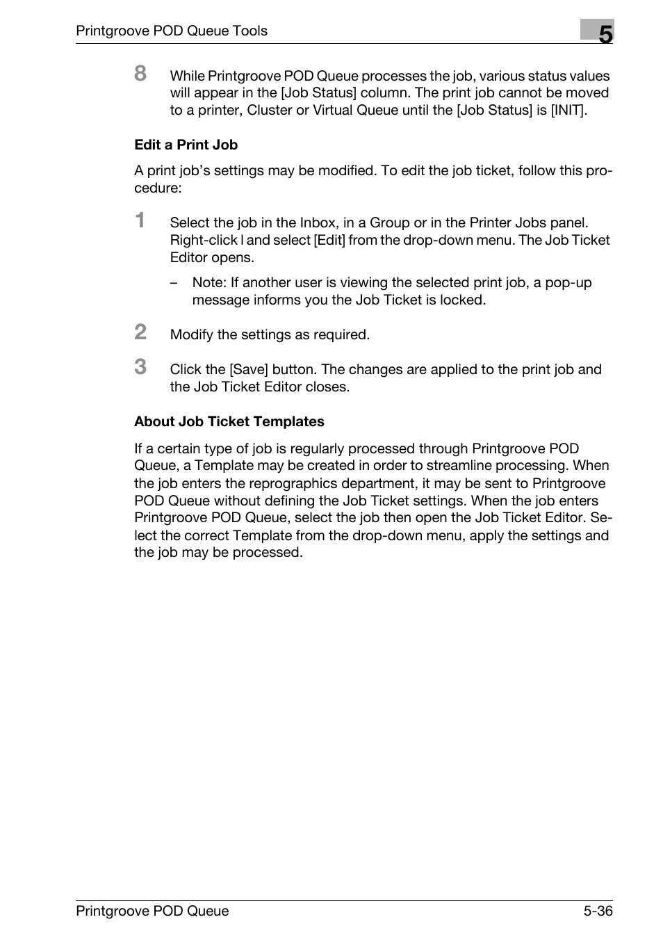 Konica Minolta Printgroove User Manual | Page 107 / 195