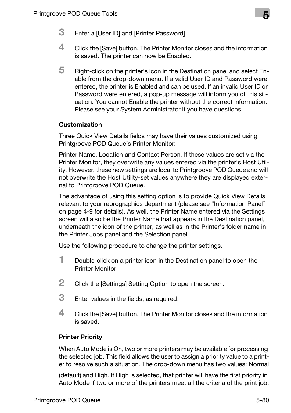 Konica Minolta Printgroove User Manual | Page 151 / 195