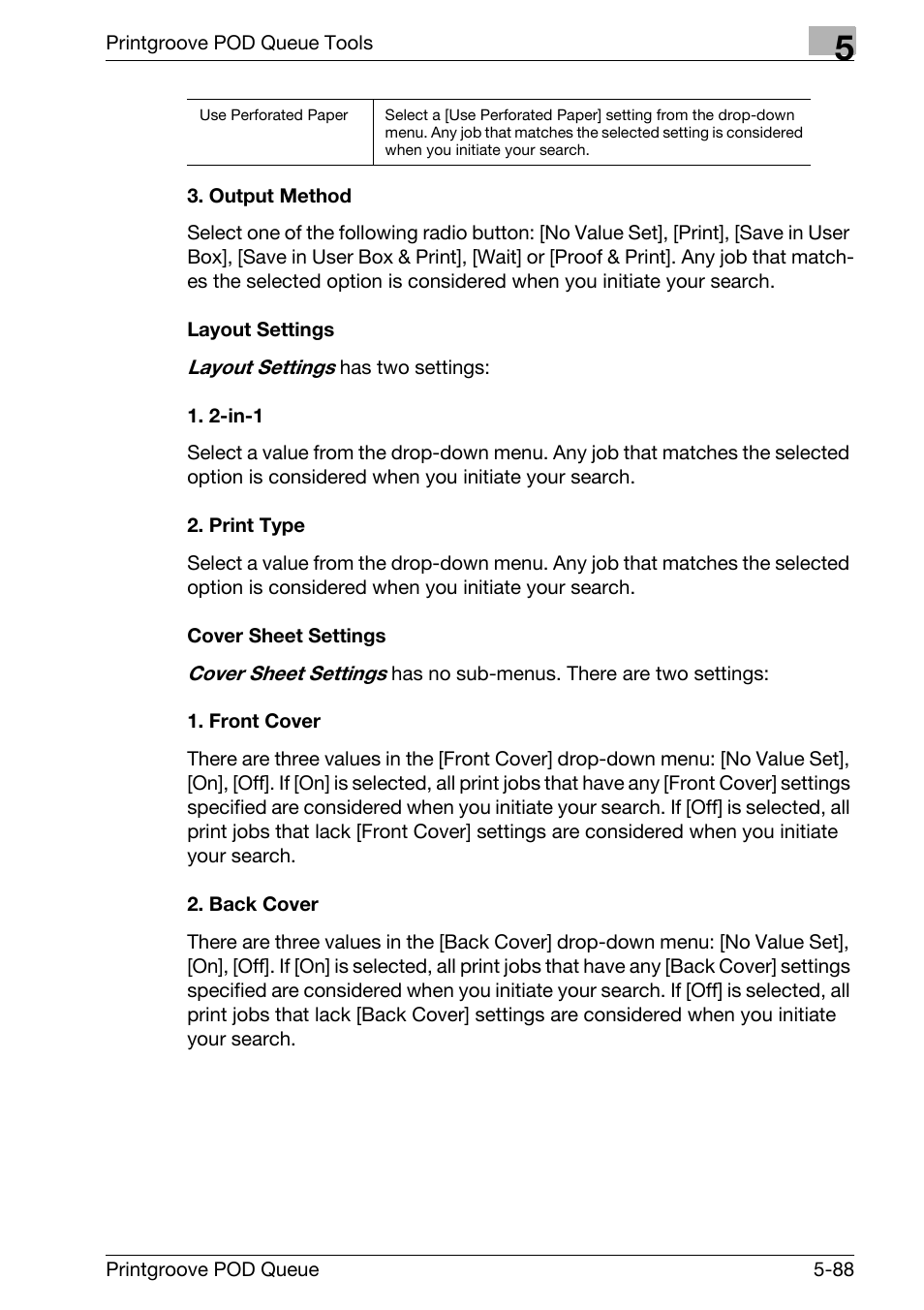 Konica Minolta Printgroove User Manual | Page 159 / 195