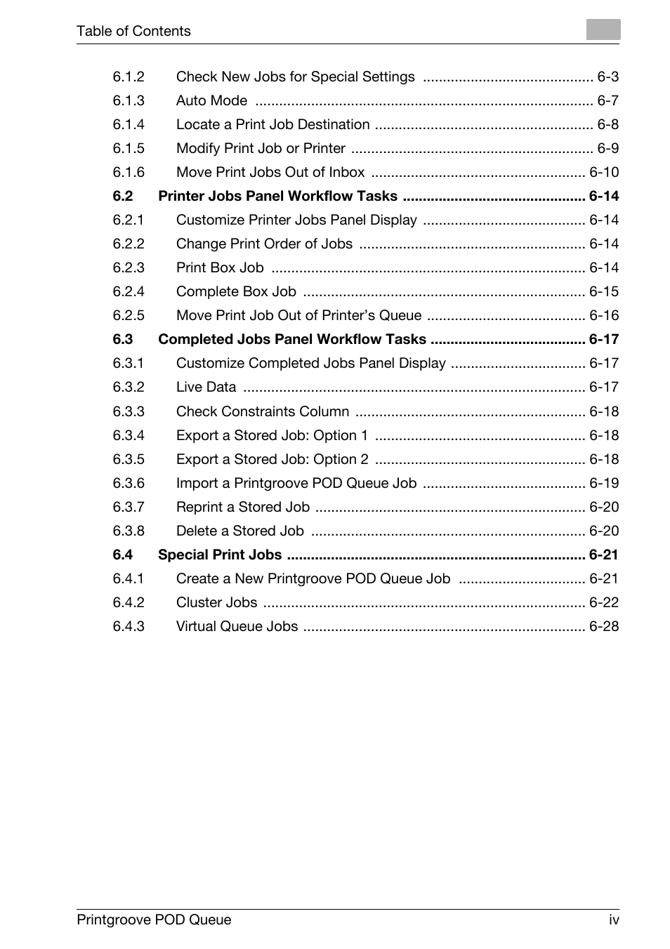 Konica Minolta Printgroove User Manual | Page 5 / 195