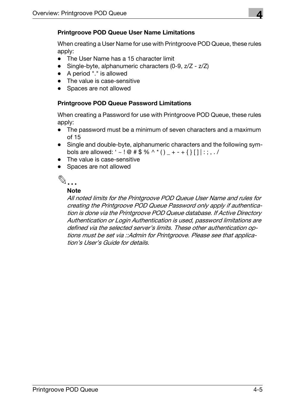 Konica Minolta Printgroove User Manual | Page 60 / 195