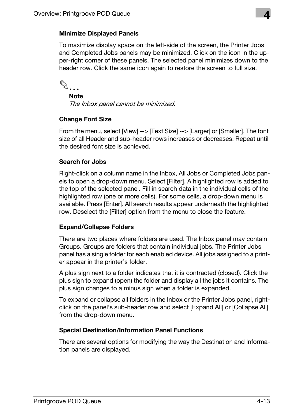 Konica Minolta Printgroove User Manual | Page 68 / 195