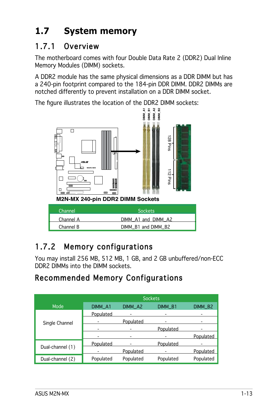 1 overview | Asus M2N-MX User Manual | Page 23 / 86