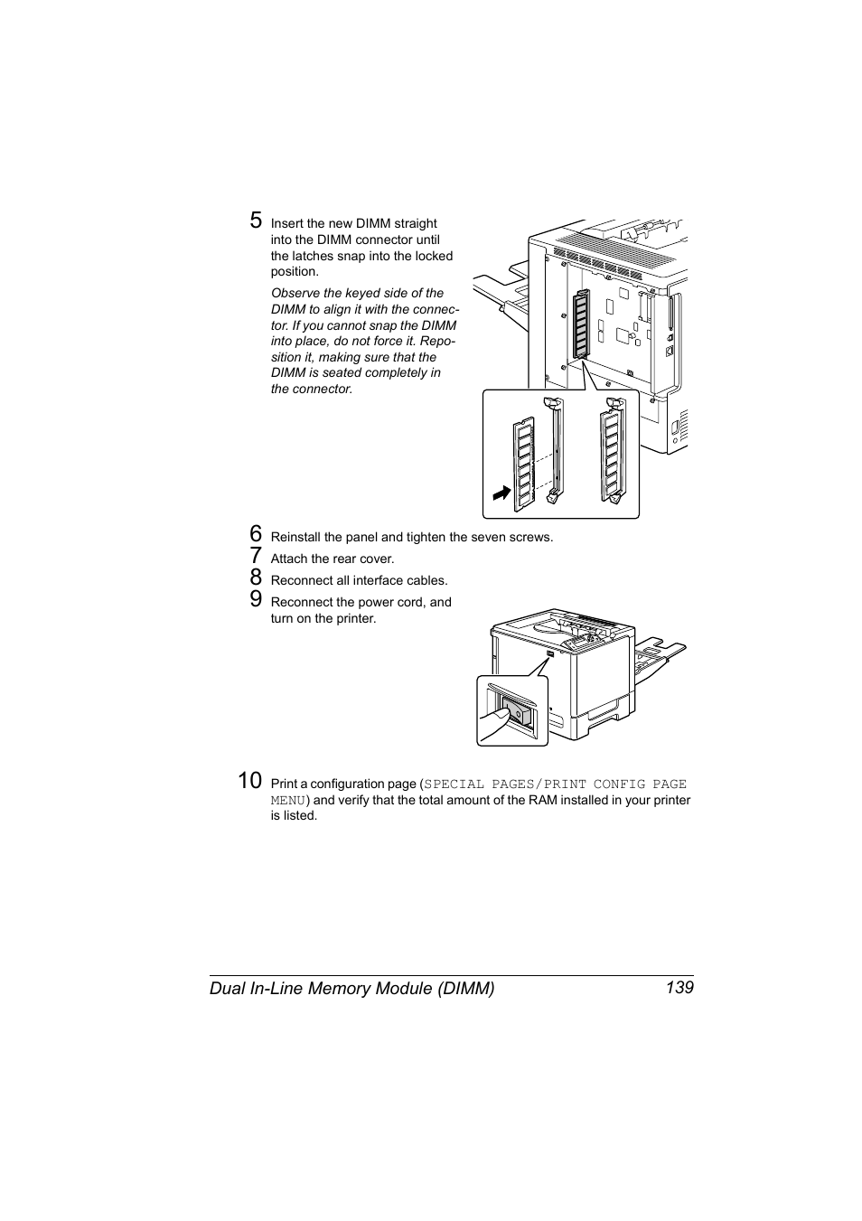 Konica Minolta Magicolor 5440 DL User Manual | Page 149 / 164