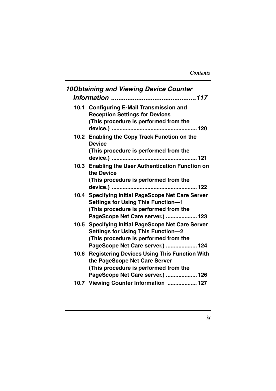 Konica Minolta PageScope Net Care User Manual | Page 10 / 145