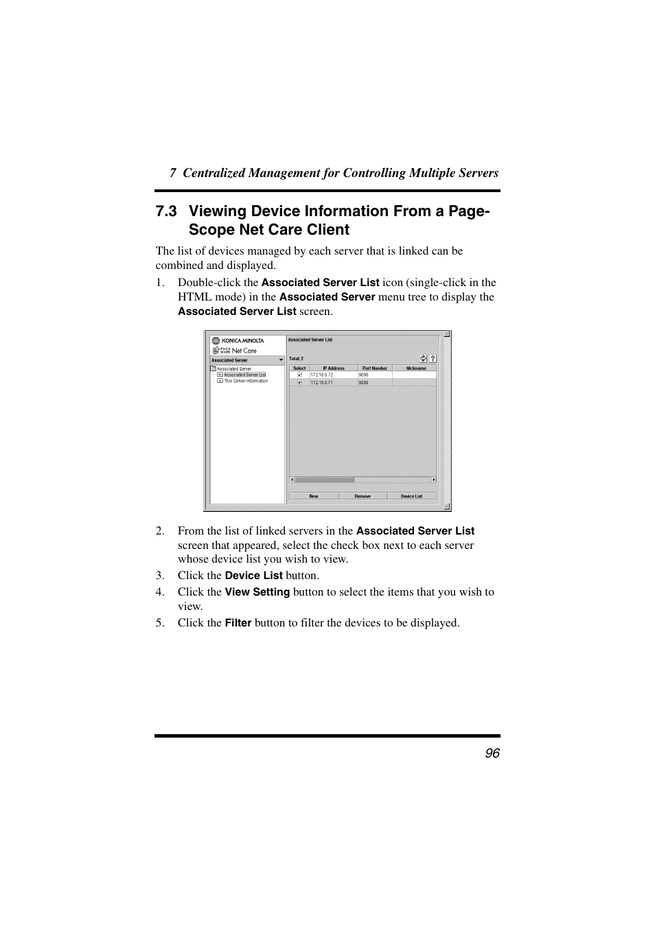 Konica Minolta PageScope Net Care User Manual | Page 107 / 145