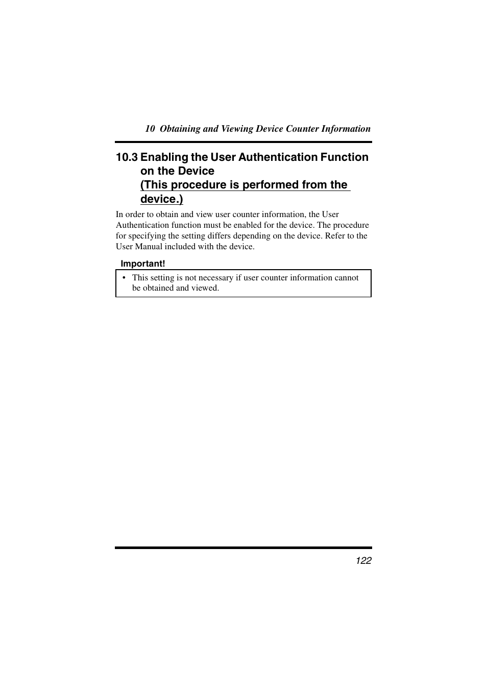 3 enabling the user authentication function on | Konica Minolta PageScope Net Care User Manual | Page 133 / 145