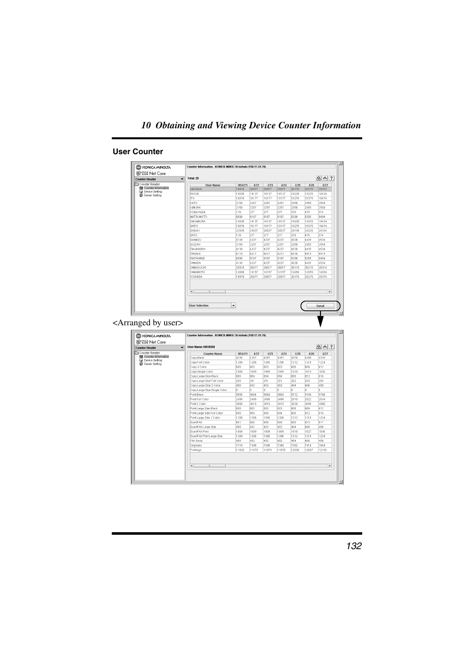 Konica Minolta PageScope Net Care User Manual | Page 143 / 145