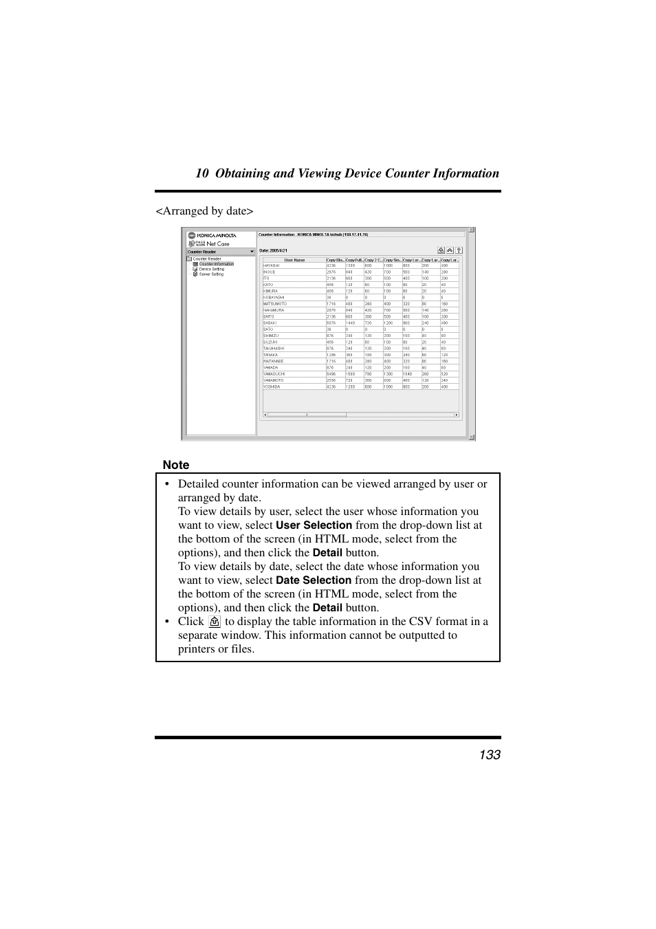 Konica Minolta PageScope Net Care User Manual | Page 144 / 145