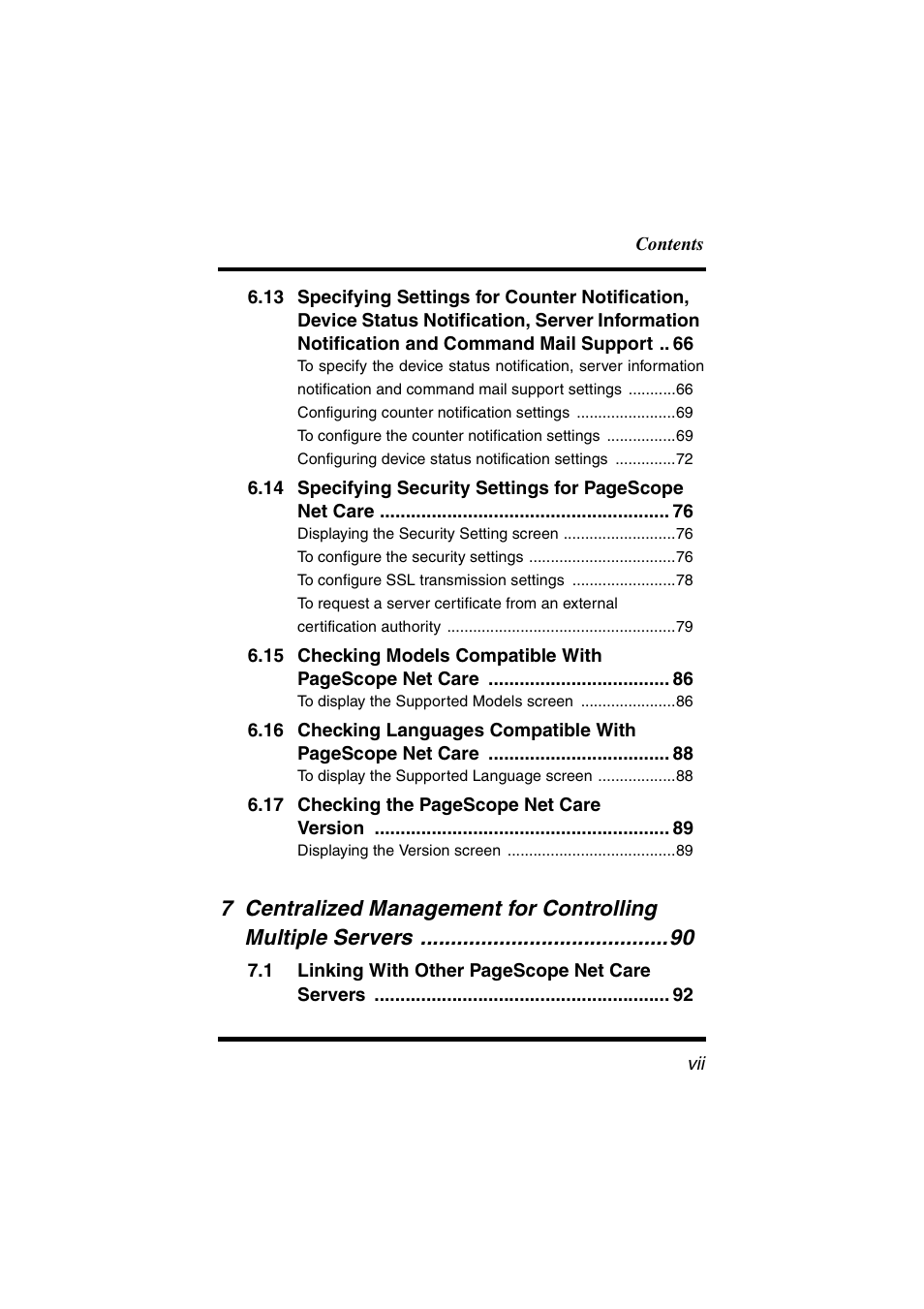 Konica Minolta PageScope Net Care User Manual | Page 8 / 145