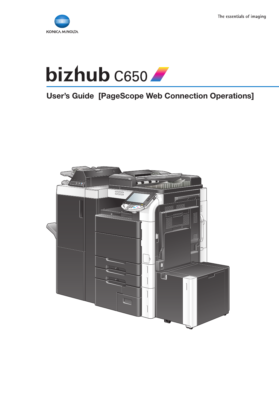 Konica Minolta bizhub C650 User Manual | 165 pages