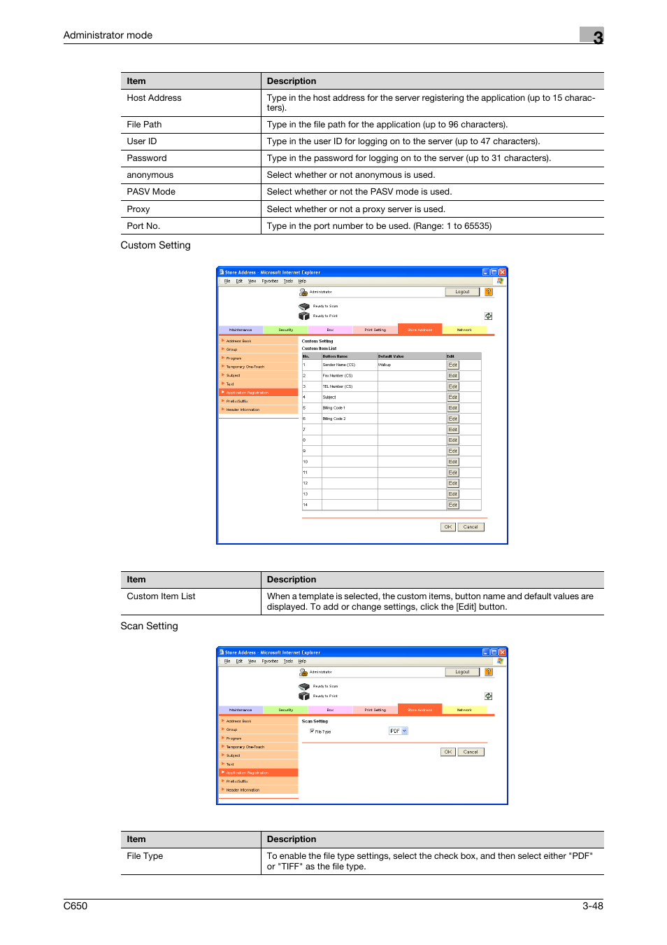 Konica Minolta bizhub C650 User Manual | Page 122 / 165
