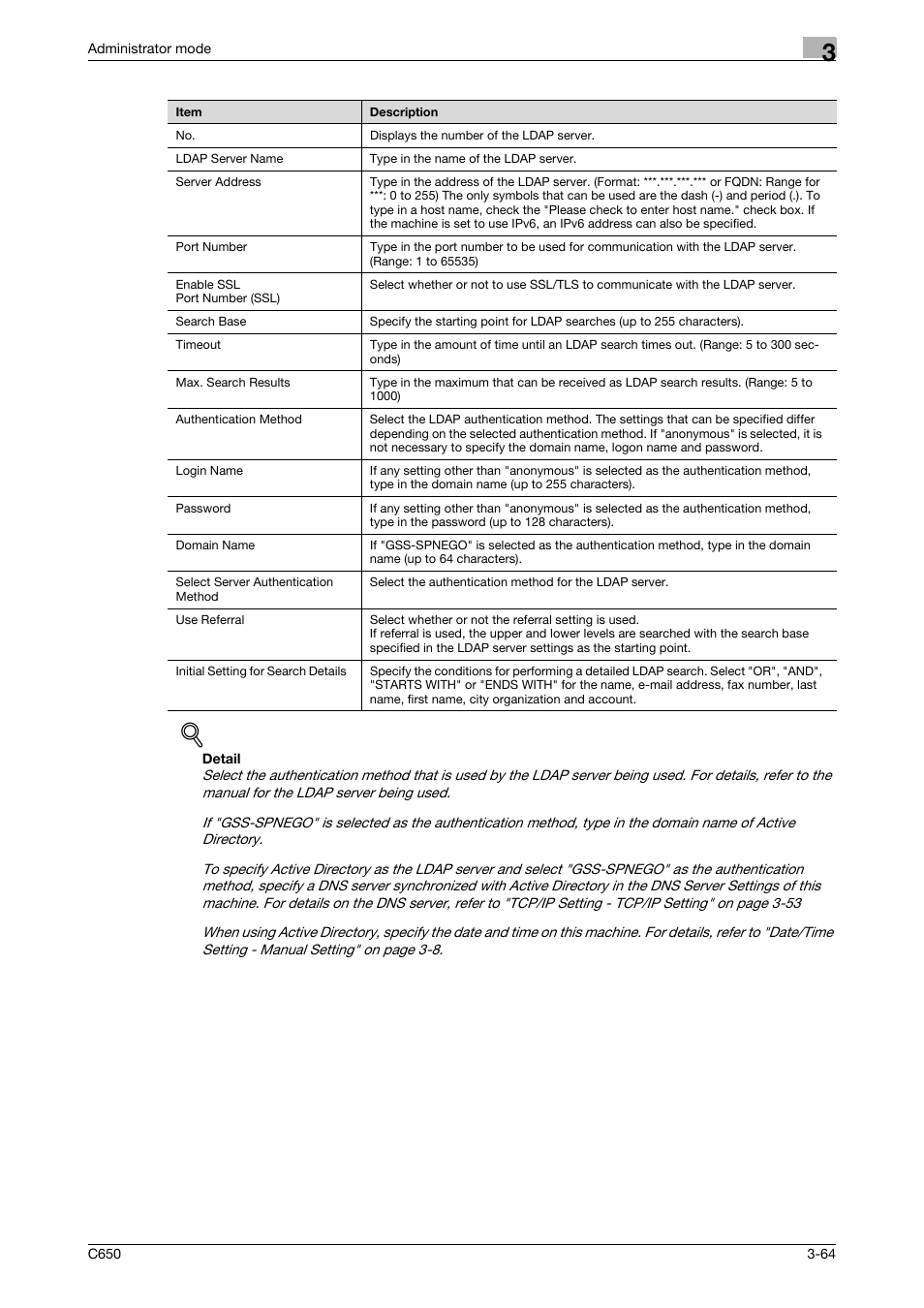 Konica Minolta bizhub C650 User Manual | Page 138 / 165