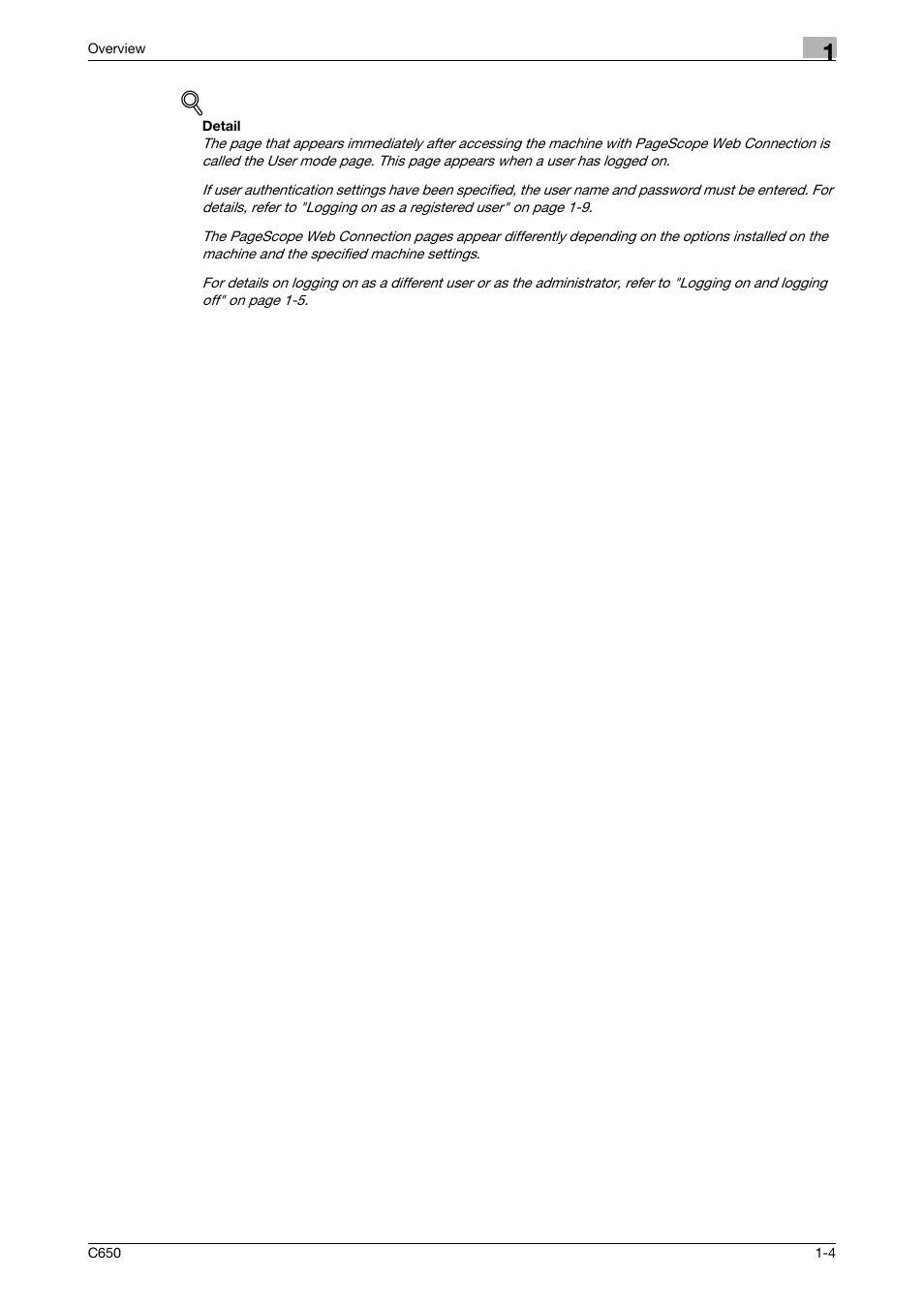 Konica Minolta bizhub C650 User Manual | Page 17 / 165