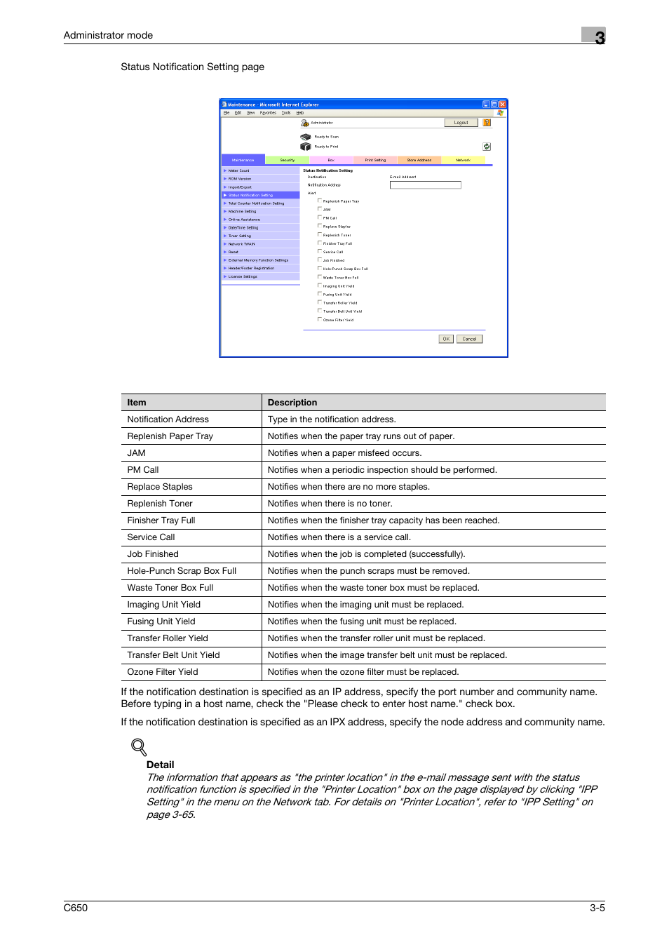 Konica Minolta bizhub C650 User Manual | Page 79 / 165