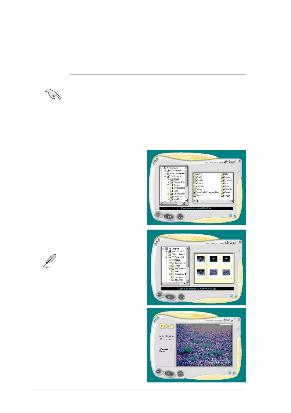 8 asus mylogo2 | Asus P4T533 User Manual | Page 118 / 136