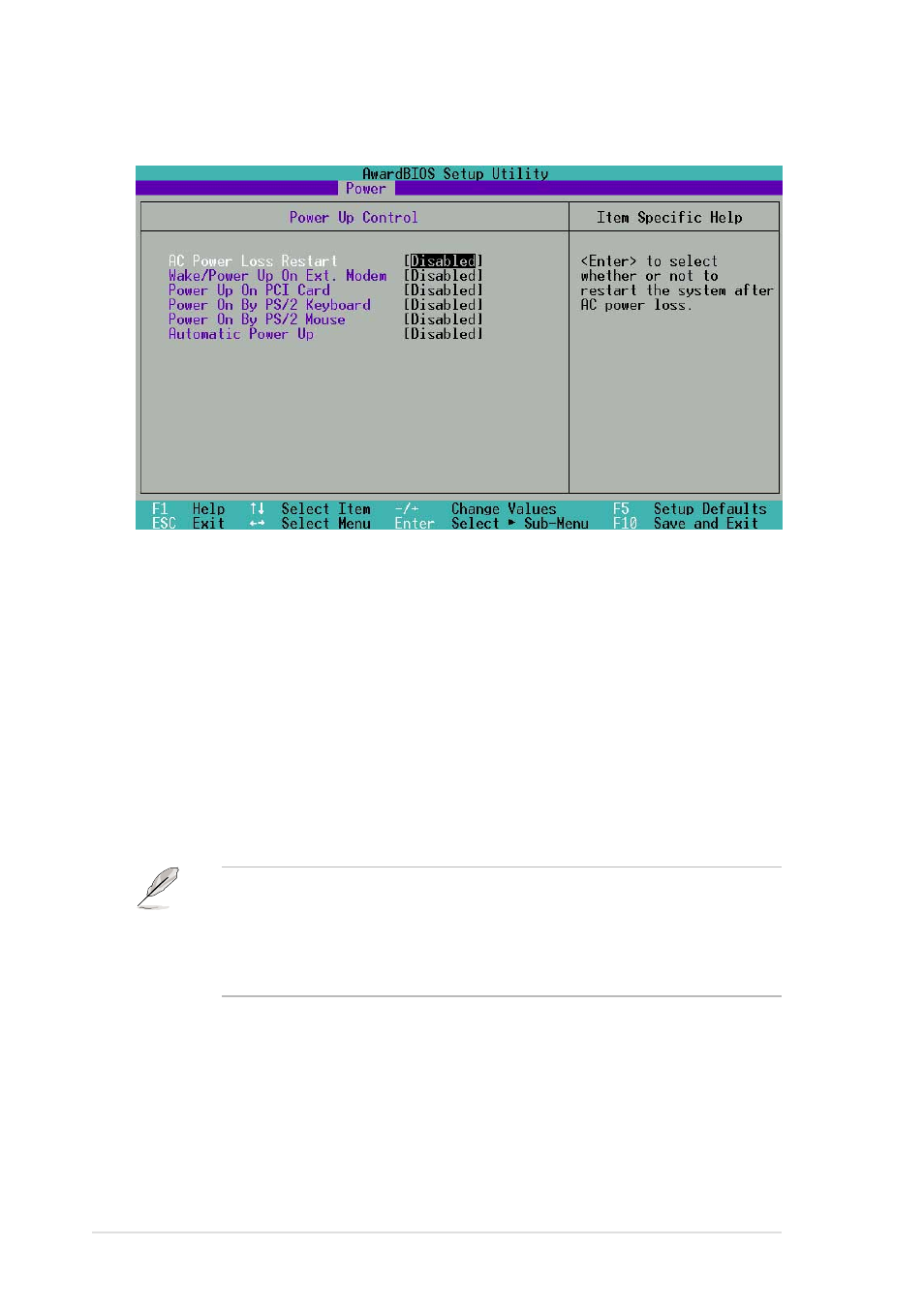 1 power up control | Asus P4T533 User Manual | Page 94 / 136