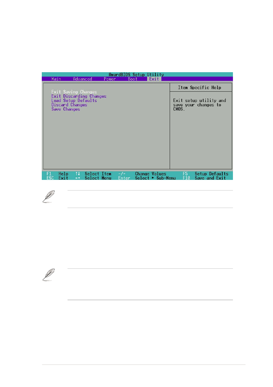 7 exit menu | Asus P4T533 User Manual | Page 99 / 136