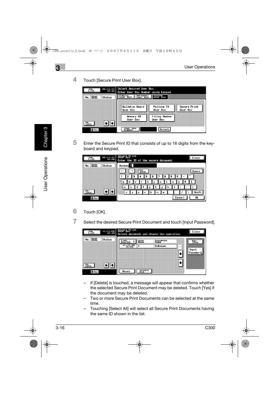 Konica Minolta bizhub C300 User Manual | Page 127 / 188