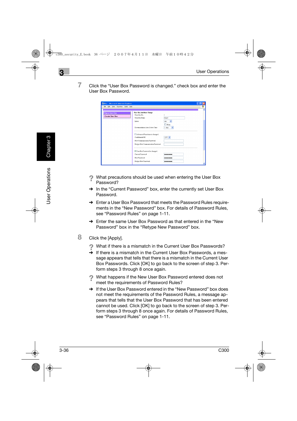 Konica Minolta bizhub C300 User Manual | Page 147 / 188