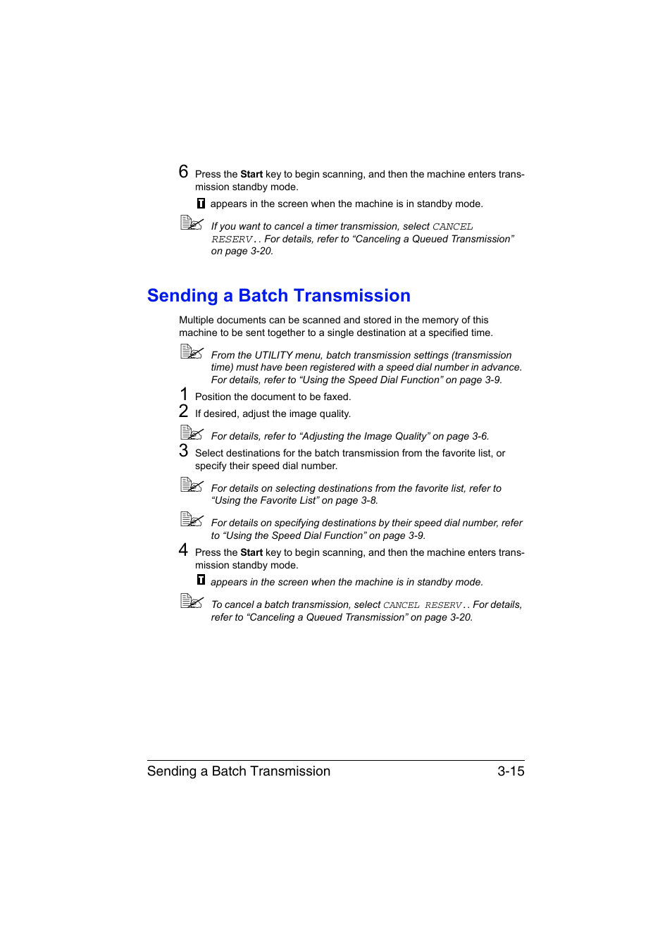 Sending a batch transmission, Sending a batch transmission -15 | Konica Minolta magicolor 1690MF User Manual | Page 58 / 113