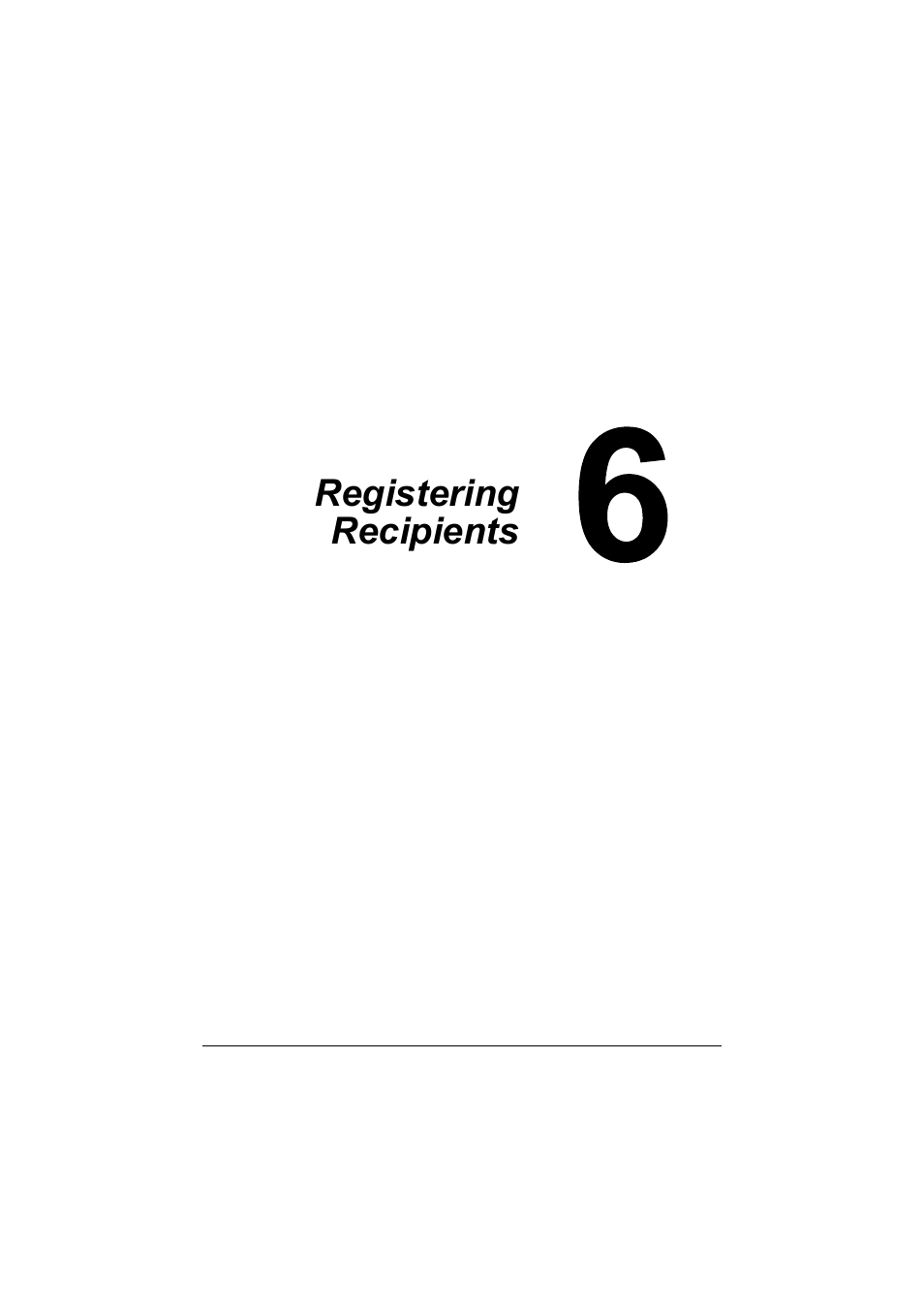 Ch.6 registering recipients, Registering recipients -1 | Konica Minolta magicolor 1690MF User Manual | Page 82 / 113