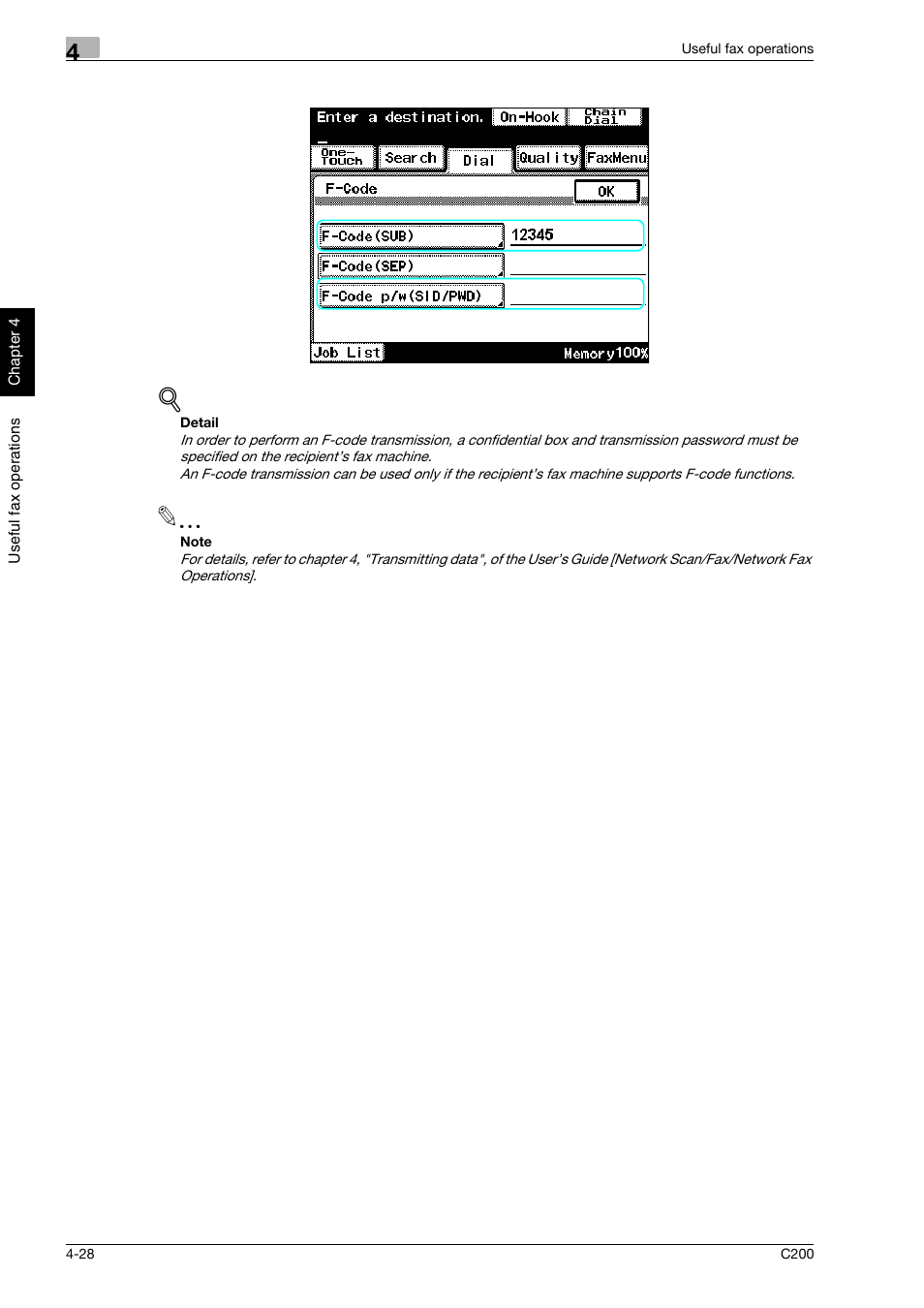 Konica Minolta bizhub C200 User Manual | Page 143 / 186