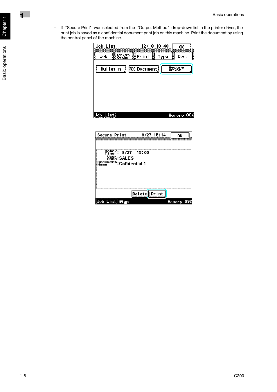 Konica Minolta bizhub C200 User Manual | Page 81 / 186