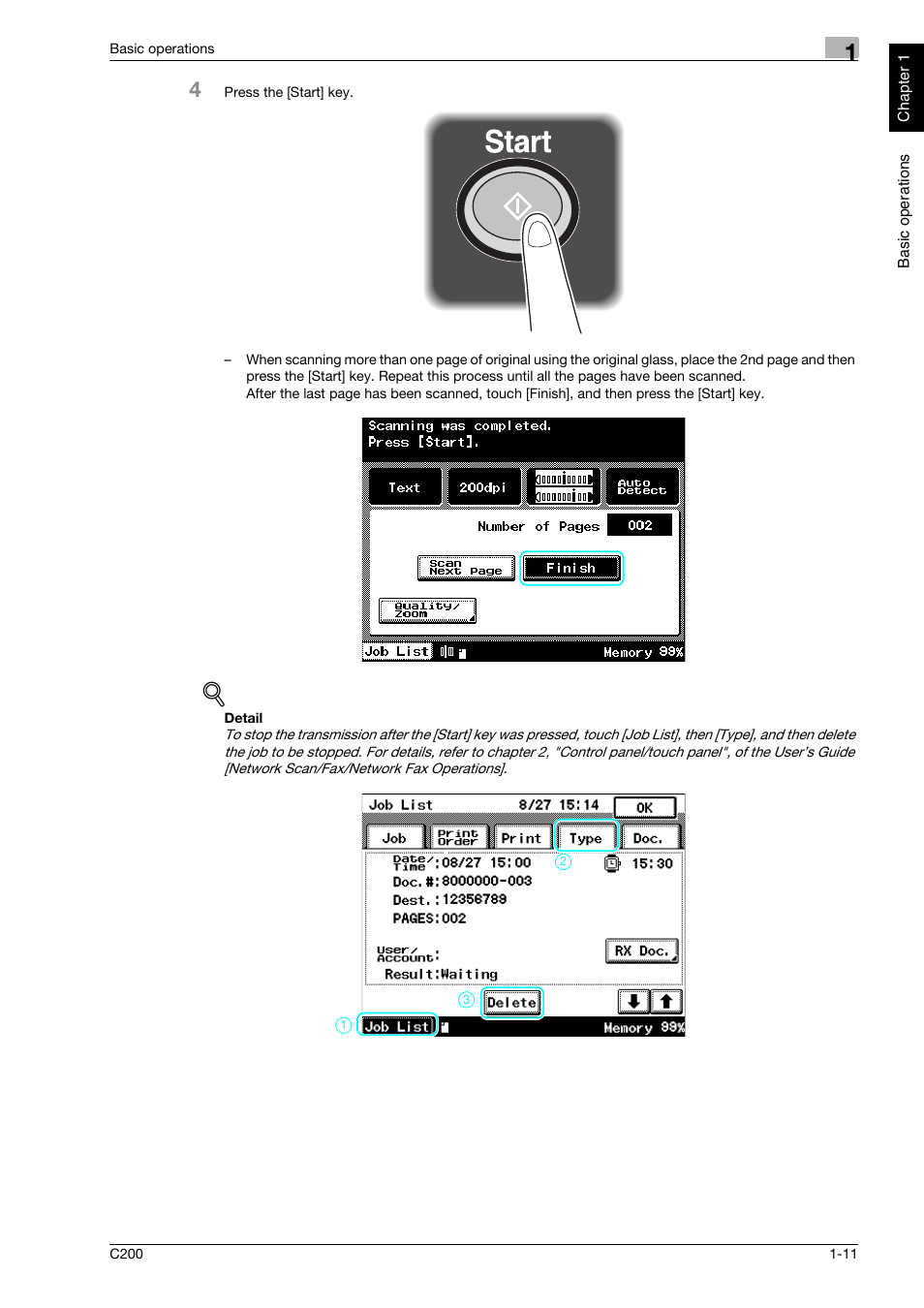 Konica Minolta bizhub C200 User Manual | Page 84 / 186