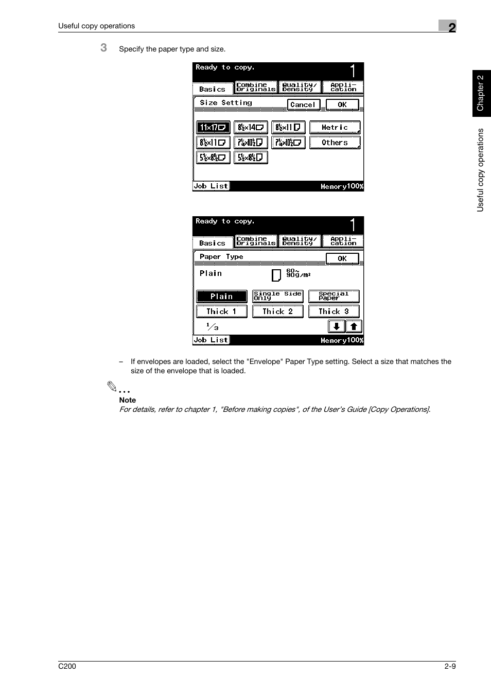 Konica Minolta bizhub C200 User Manual | Page 98 / 186