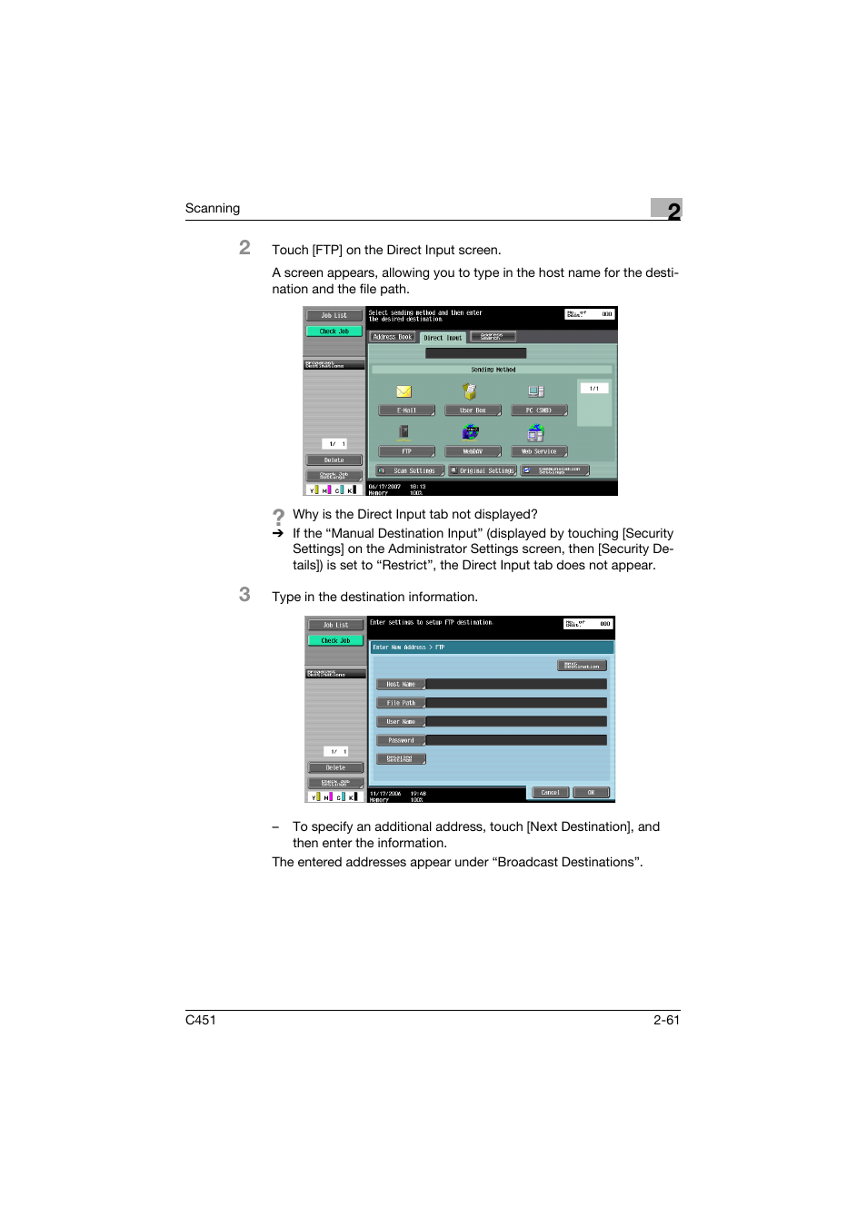 Konica Minolta bizhub C451 User Manual | Page 100 / 413