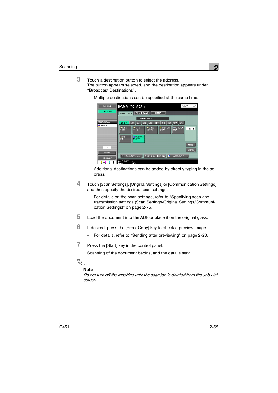 Konica Minolta bizhub C451 User Manual | Page 104 / 413