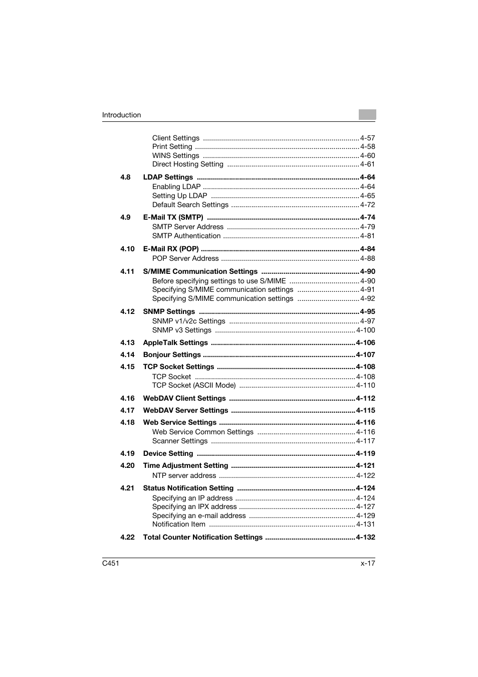 Konica Minolta bizhub C451 User Manual | Page 18 / 413